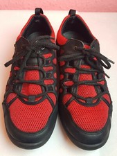 ROHDE Red And Black  Trainer/Hiking Leather And Textile Shoes Size EU39 Uk6 US8