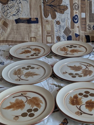 Denby cotswold side plates - side, x