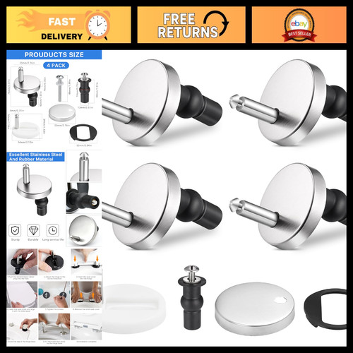 Toilet seat hinge replacement - seat,
