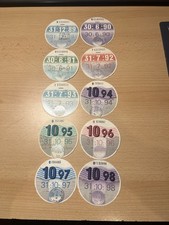 Car Tax Disc Collection 10