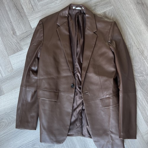 Zara mens faux leather - faux,