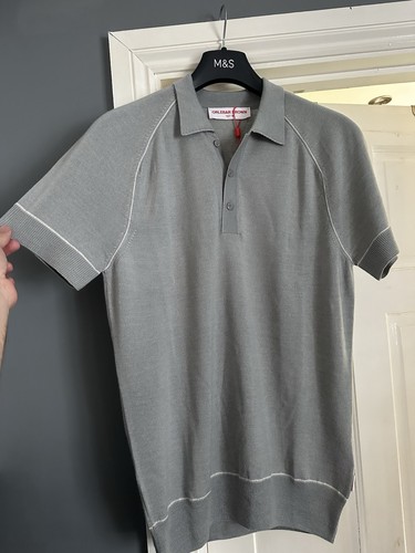 Orlebar brown knitted polo - orlebar,