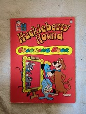 Vintage VTG Charleton Huckleberry Hound Coloring Book #508 - 1972 - Unused