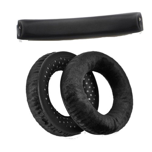 Black ear pads headband for - black,