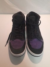 Nike Air Jordan Access Basketball Court Trainers Black Purple AR3762-005 UK 9.5