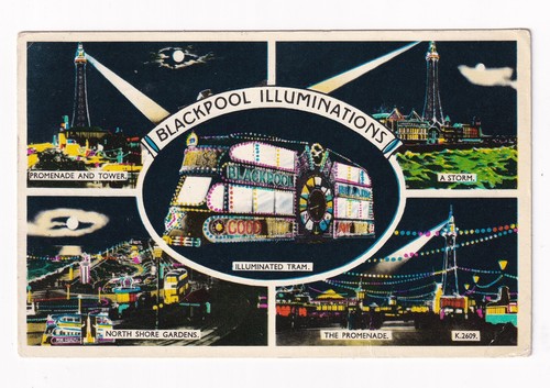 Multiview postcard blackpool - postcard,