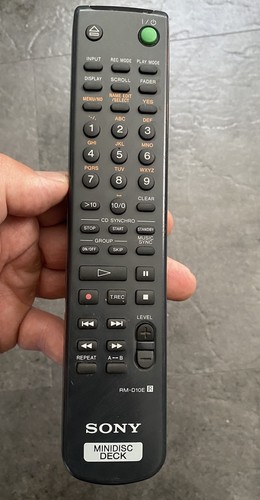 Sony d10e remote - rm-d10e, for