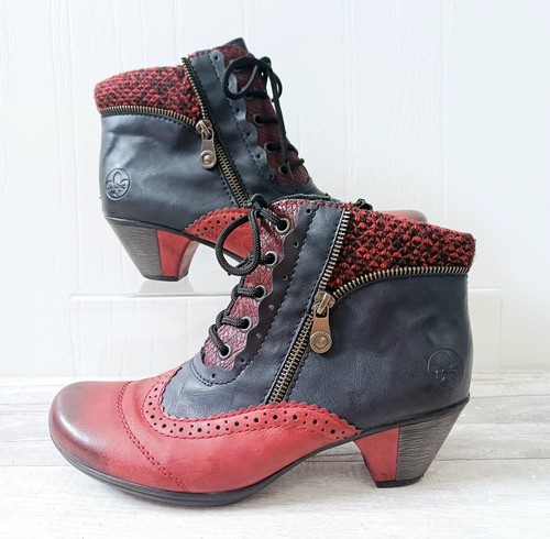 Reiker brogue ankle boots - reiker,