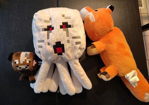 Minecraft plush lot - of, fox
