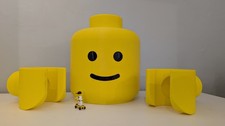 Adult Wearable Lego Head And Hands. Halloween Costume Cosplay