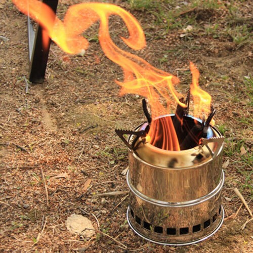 Wood burning stove - burning, fire