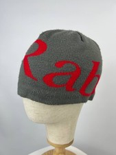 Rab Beanie Hat Grey Red Big