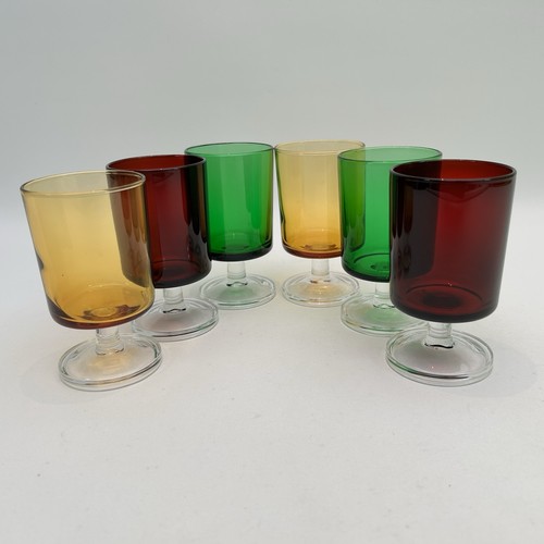 Vtg luminarc cavalier glasses - vtg,