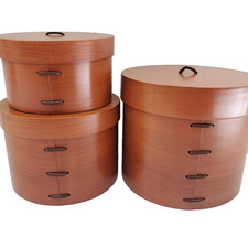 Wooden storage boxes set - boxes, of