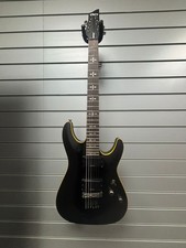 schecter demon 6 black satin 