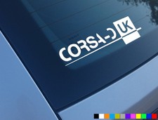 2X VAUXHALL CORSA D UK FORUM STICKERS SRI IRMSCHER FUNNY VXR WEBSITE DECALS