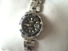Pre-owned: Invicta Ladies Pro Diver Watch. Silver. Black dial. 8939