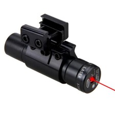 2PCS 802 Red Light Manual Self-Locking Infrared Laser Sight Mini Red Dot Sight