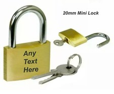 Engraved Love Lock Padlock