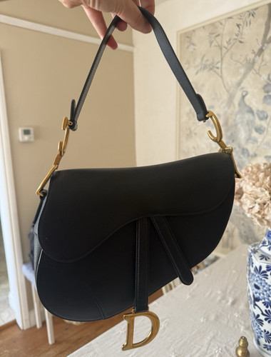 Dior saddle black - dior,