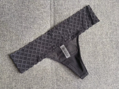 Ladies sexy black mesh