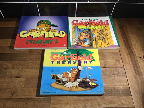 Vintage garfield treasury - vintage,