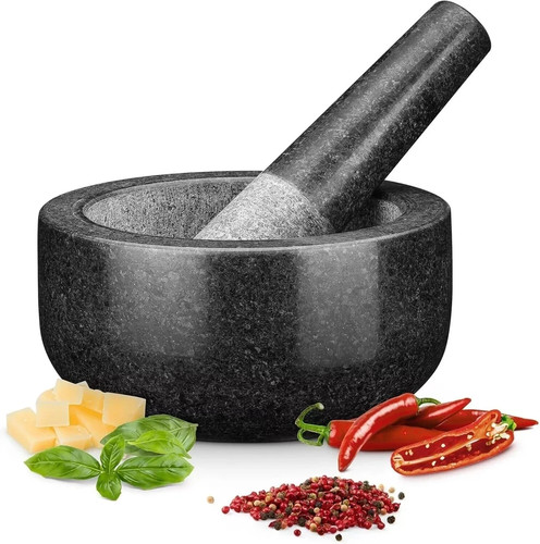 Pestle mortar set large - pestle, &