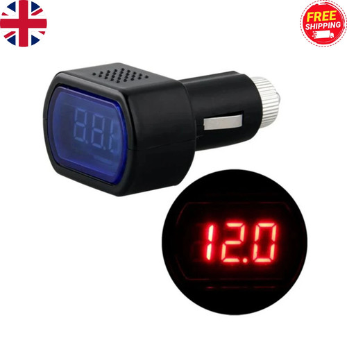 Car auto led voltmeter - auto, battery