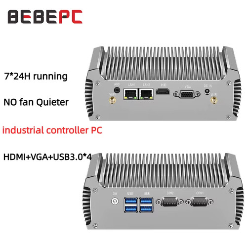 Mini fanless dual lan - mini, pc