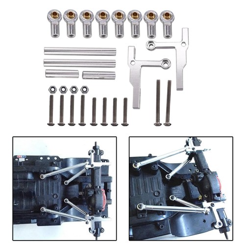 Metal link rod end - end, set