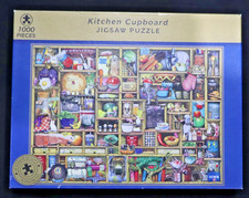 Marks and Spencer 1000 Jigsaw Puzzle Kitchen Cupboard Excellent Condition