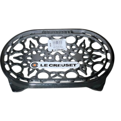 Creuset oval iron trivet - le,