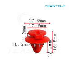 15 x TEXSTYLE Scuff Plate Red Nylon Retainer Clip For Toyota Sienna 90467-11111