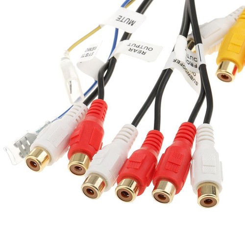 Car audio pin rca - 24, wire