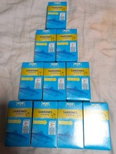 10 Tins Of NIXE's Sardines in OLIVE oil 10 Tins x 120g=1.2kg. Free P&P. BB 09.29