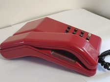 Vintage Red BT Telephone