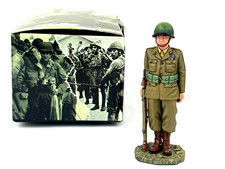 King & Country At Attention 82nd Airborne DD081 Toy Soldier 60mm Boxed Retired