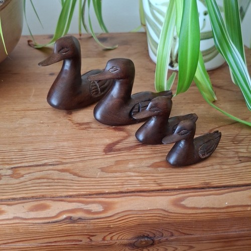 Vintage hand carved - , wooden
