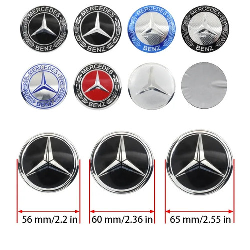 4pc 56mm 60mm 65mm car - 56mm,