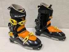 SCARPA Vector Ski Touring Boots Mondo 29.5 UK 10.5 Black Orange Snowboarding