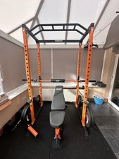 Mirafit Power Rack with Bench