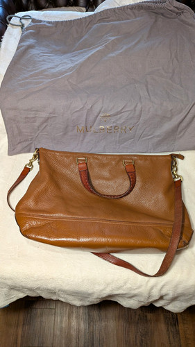 Mulberry brown pebbled leather - pebbled,