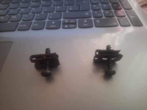 Number plate screw metal - plate,