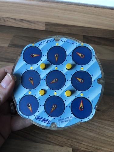 Vintage rubik clock - clock, by