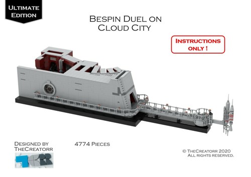 Lego bespin duel - bespin, on