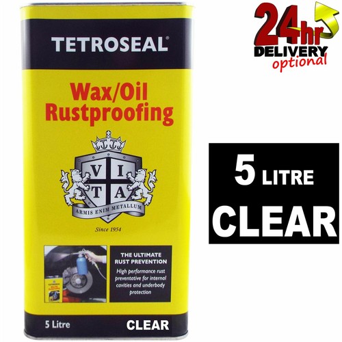 Tetroseal waxoil clear - tetroseal, 5l