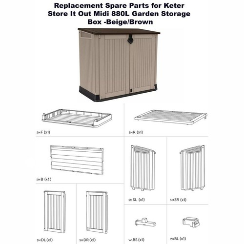 Replacement spare parts for - spare,