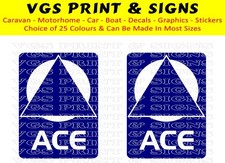 2 x ACE CARAVAN MOTORHOME