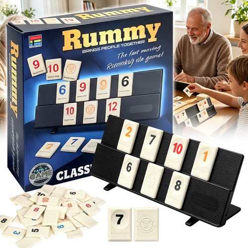 Rummy tile based game - tile-based, classic