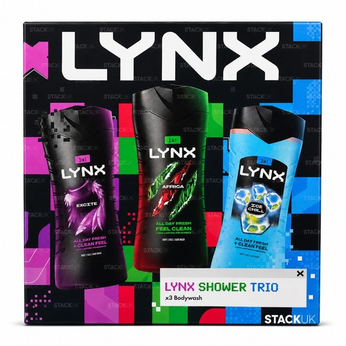 Lynx shower trio men - trio, men’s